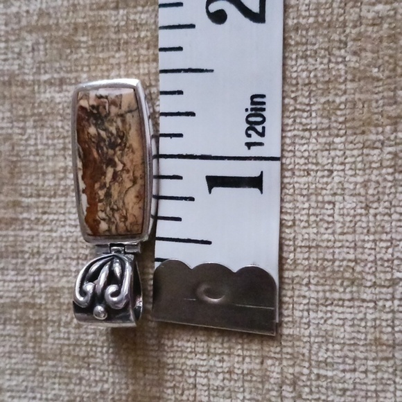 Barse Stone 925 Silver Pendant - Picture 4 of 9